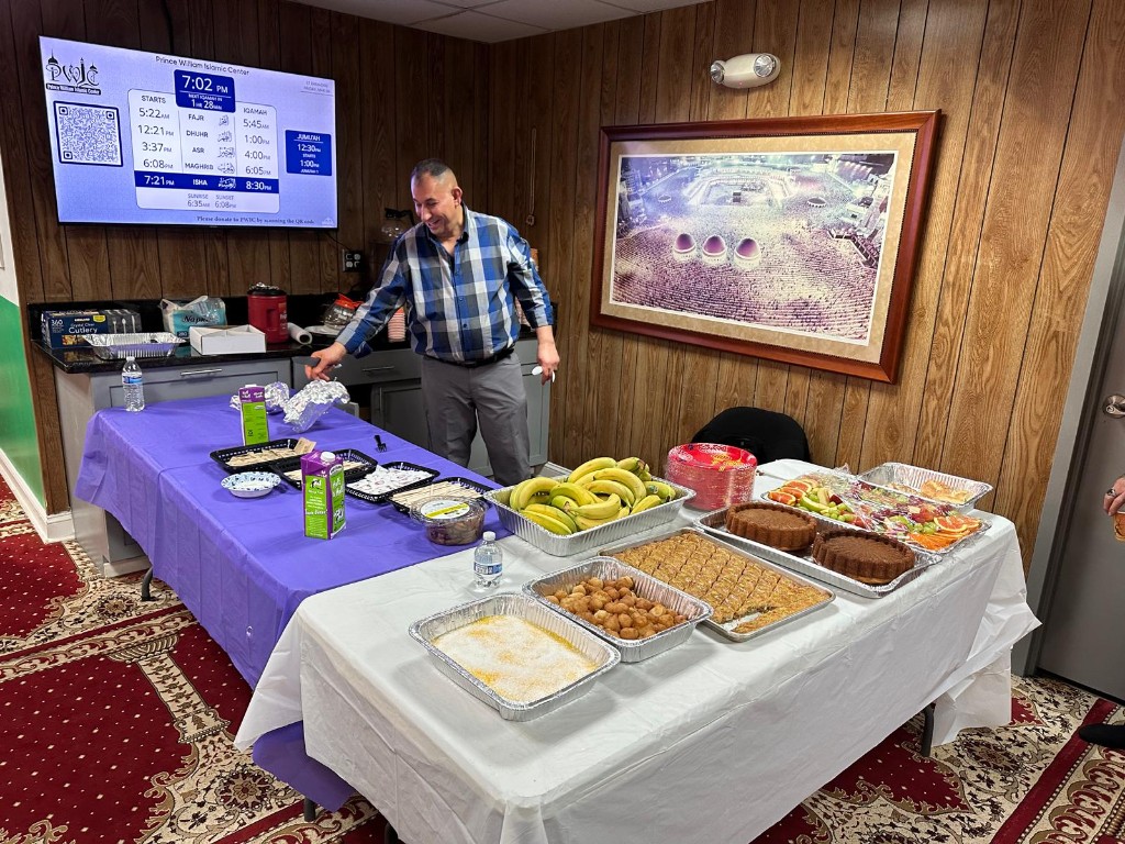 Iftar food preparation and desserts